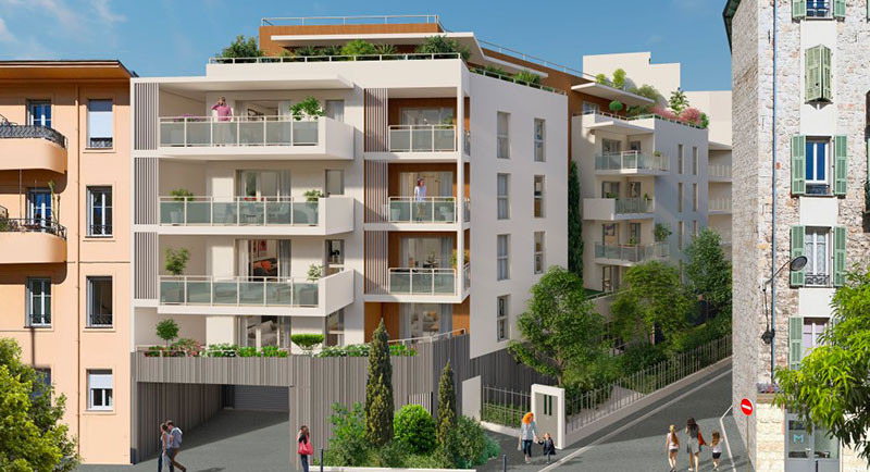 Immobilier Nice, centre ville, residence, appartement, terrasse, Port, vielle ville, achat appartement