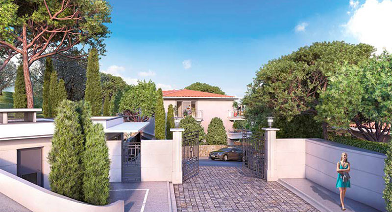 Eiendom Frankrike Cannes Le Cannet luksuriøs bolig, leilighet, penthouse, domaine, terrasse, havutsikt, svømmebasseng