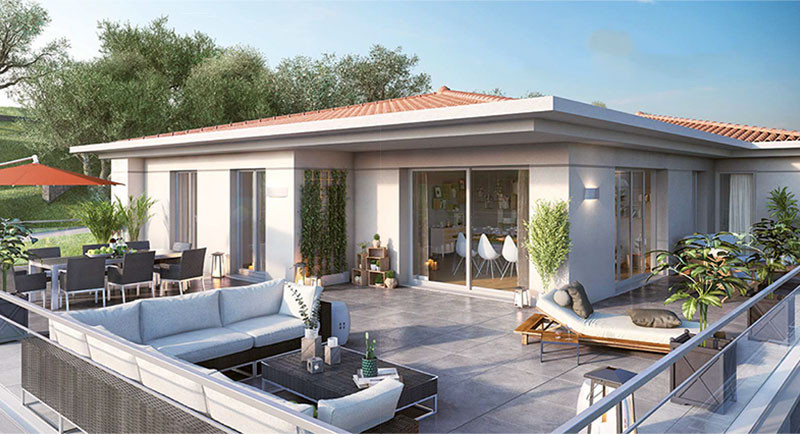 Fastigheter Frankrike Cannes Le Cannet lyxbostad, lägenhet, takvåning, domaine, terrass, havsutsikt, pool