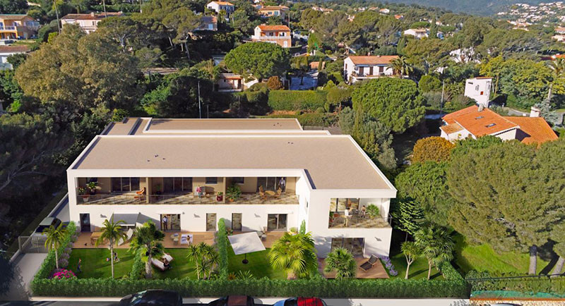 Immobilier France, Les Issambres Sainte Maxime, Vue Mer, plage, appartement terrasse