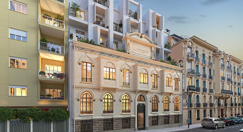 fastigheter Nice, Frankrike, köp lägenhet, centrum, terrass