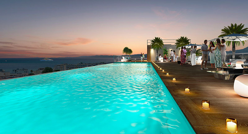 Immobilier France, agence, achat vente appartement, residence neuve, vue mer, terrasse, piscine, mer