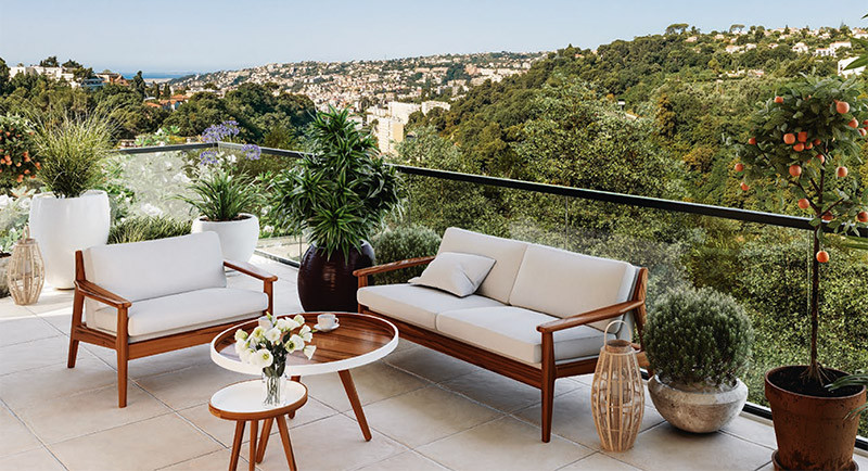Real estate France, Nice, French Riviera, apartment, terrace, view Cimiez, Rimiez