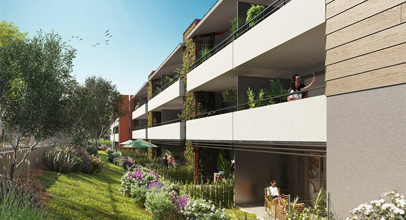 Achat appartement, penthouse, sea view, terrasse, piscine Veilleneuve Loubet, immobilier