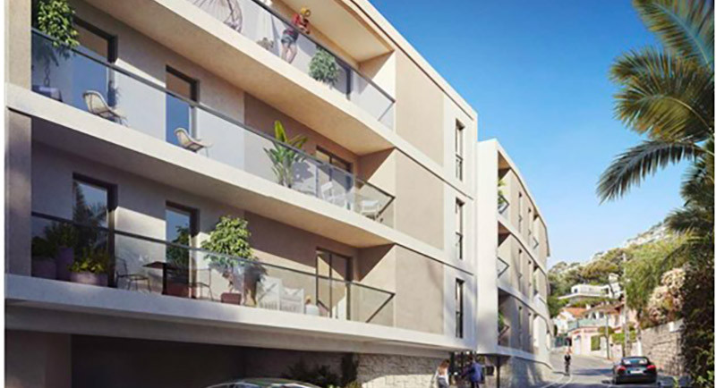 Fastigheter Frankrike, Franska Rivieran, Cap d'Ail, Monaco, Villefranche, Eze, lägenhet, terrass, strand, nära havet, centrum