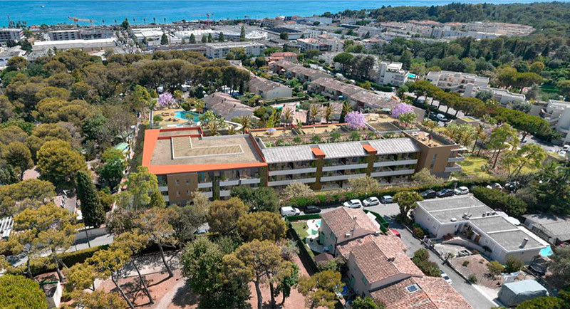 Nieruchomości Francja, Riwiera Francuska, Villeneuve Loubet, mieszkanie, kupno, sprzedam, widok na morze, penthouse, taras na dachu, dach, basen, blisko morza, plaża