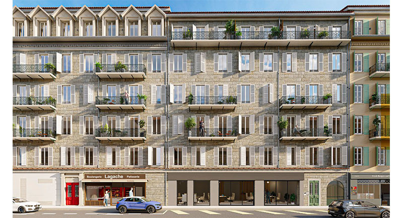 Eiendomsmegling, Nice, Frankrike, Franske Riviera, kjøp, selg leilighet, bolig, renovering, studio, 1 soverom, sentrum, havn