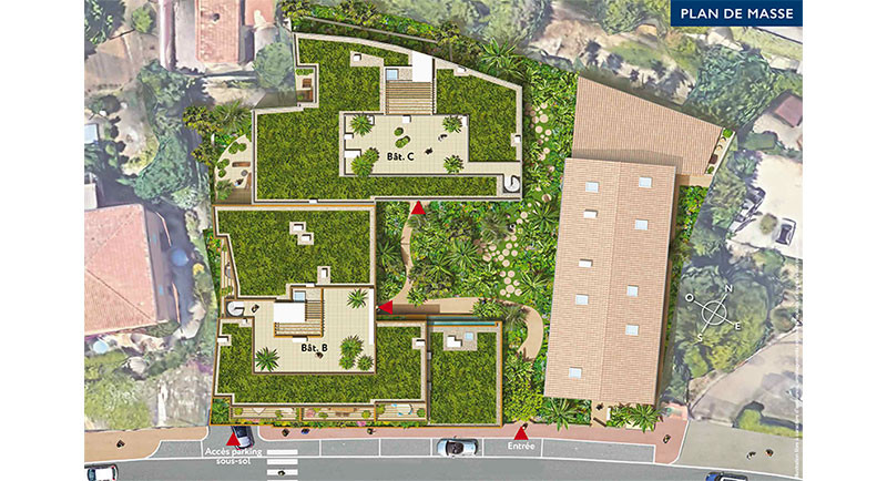 Immobilier, residence, Eze, Côte d'Azur, luxe, appartement, vue mer, bord de mer, terrasse, plage