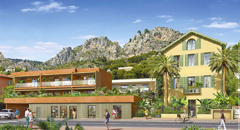 Fast ejendom Frankrig, Franske Riviera, Eze, Monaco, lejlighed, luksusbolig, havudsigt, terrasse, strand