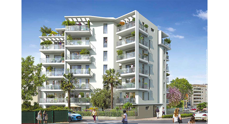 Eiendom Frankrike, Franske riviera, Menton, leilighet, bolig, Italia, terrasse, havutsikt