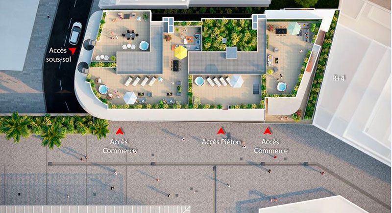 Eiendomsmegling, Frankrike, franske riviera, Nice, kjøp, selg, leilighet, sentrum, Liberation, terrasse