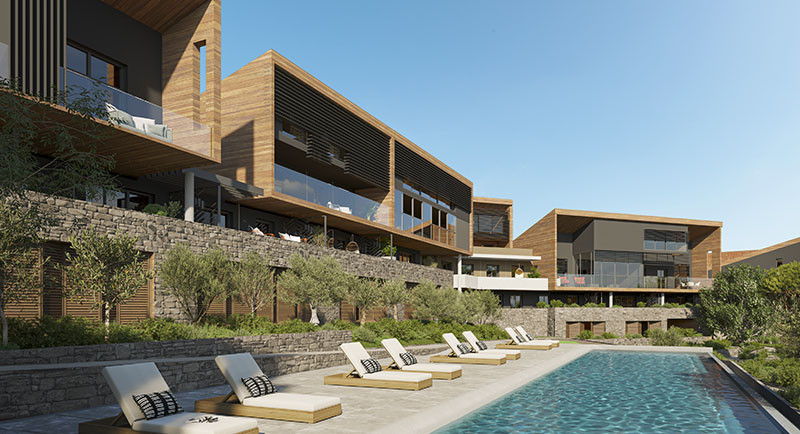 Nieruchomości, Francja, apartamenty, rezydencja, Chateauneuf Grasse, Opio, Roquefort, Rouret taras, basen, pola golfowe