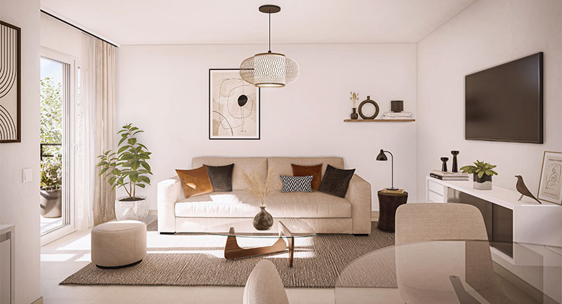 Achat, vente appartement, Nice, residence neuve, St Jean Angely, terrasse, jardin, centre ville, Immobilier Nice, cote d'azur