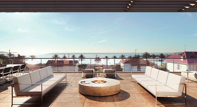 Immobilier Golfe Juan, Côte d'Azur, Juan Les Pins, Cannes, Antibes, appartement, à vendre, achat, vue mer, terrasse, piscine, proche plage