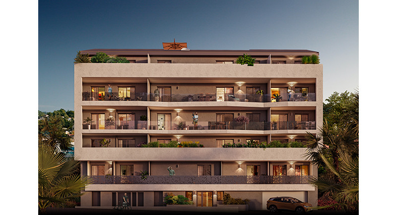 Eiendom Frankrike, byrå, kjøp leilighet, selg leilighet, rom, soverom, terrasse, utsikt, by, sentrum, franske riviera