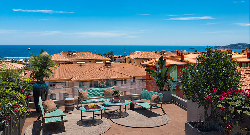 Real estate France, Beaulieu sur Mer, Monaco, residence, apartment, terrace, penthouse, sea view