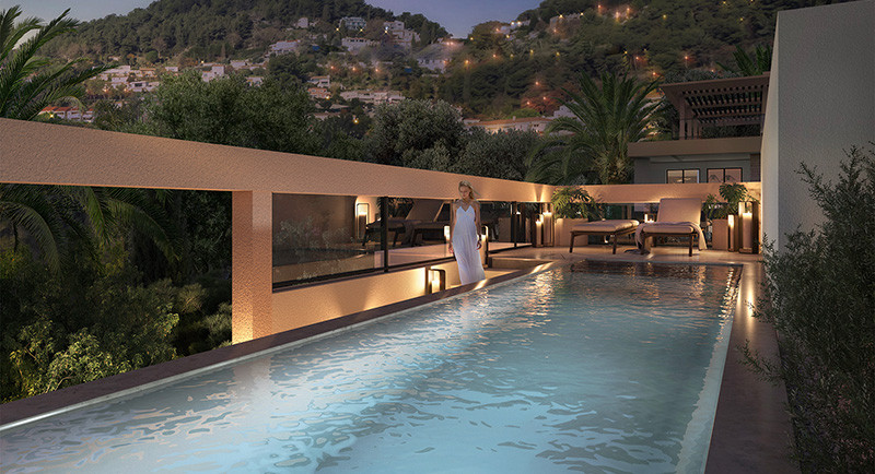 Real estate France, Eze, buy, sell, apartment, sea view, terrace, swimming pool, penthouse