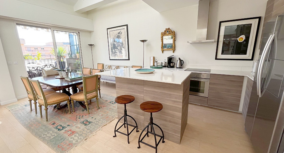 Ejendom Nice, Frankrig, franske riviera, lejlighed, penthouse, duplex, 3 soveværelser, 4 værelser, terrasse, Place Massena, Gioffredo