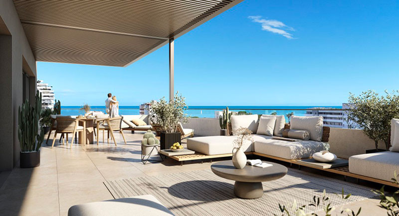 Villeneuve Loubet, real estate France, French Riviera, Nice, apartment, buy, sell, terrace, sea view, swimming pool, beach