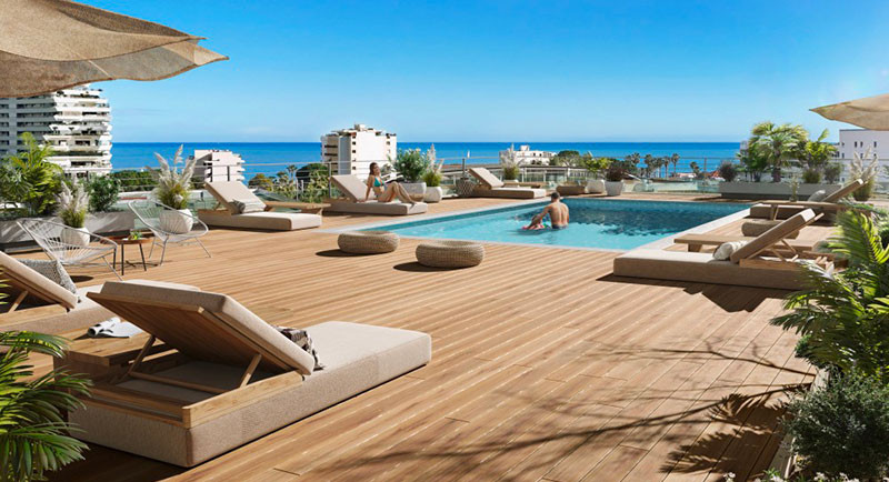 Villeneuve Loubet, nieruchomość Francja, Riwiera Francuska, Nicea, mieszkanie, kupno, sprzedaż, taras, widok na morze, basen, plaża