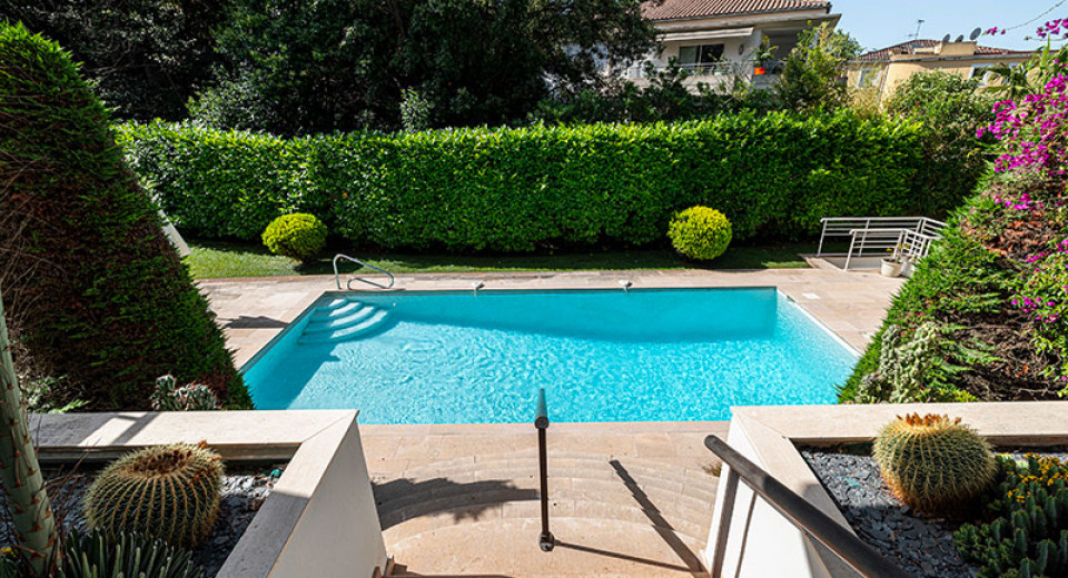 Stor lejlighed til salg, Cannes, ejendom, luksus, terrasse, 4 soveværelser, 250m2, havudsigt, swimmingpool, rue d'antibes