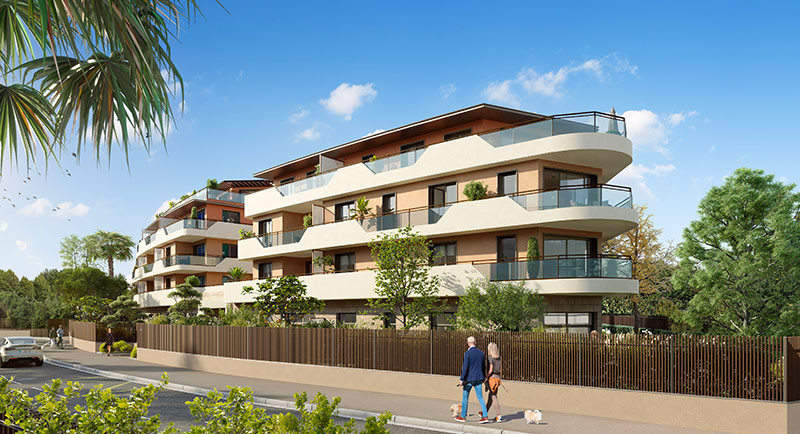 Antibes, France, Côte d'Azur, Purchase, sell, buy, apartment, real estate, terrace, swimming pool, sea, Breguieres, Fontonne