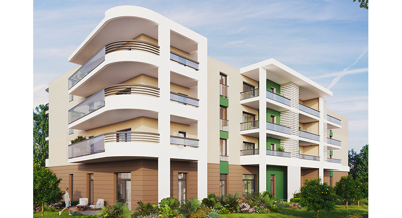 nieruchomości, Francja, francuska riwiera, apartament, mieszkanie, Antibes Juan les Pins, Lazurowe Wybrzeże, Nowa rezydencja, blisko centrum miasta, ogród, taras