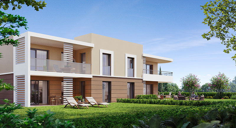 nieruchomości, Francja, francuska riwiera, apartament, mieszkanie, Antibes Juan les Pins, Lazurowe Wybrzeże, Nowa rezydencja, blisko centrum miasta, ogród, taras