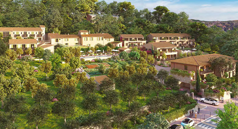 Cagnes sur Mer, Estate, bostad, lägenhet, terrass, havsutsikt, pool, trädgård, hotell, lyx, undantag