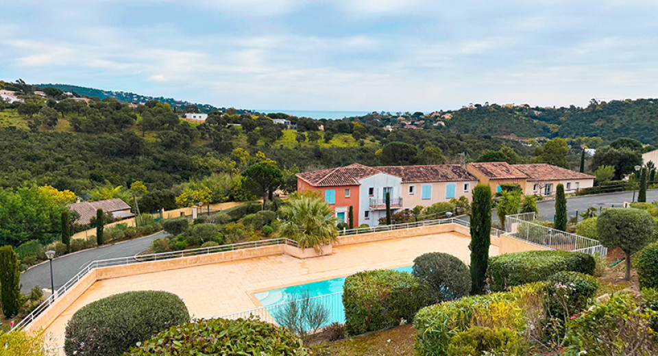 Les Issambres, Achat vente Maison, jumelle, piscine, jardin, vue mer, Coralines, Agence immobilière