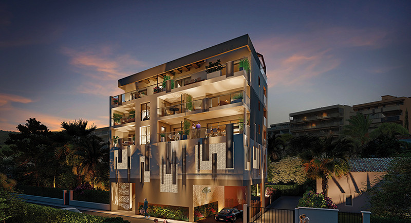 Antibes Juan les Pins, Lazurowe Wybrzeże, apartament, agencja nieruchomości, 200 m od morza, promenada, widok, morze, taras, jacuzzi