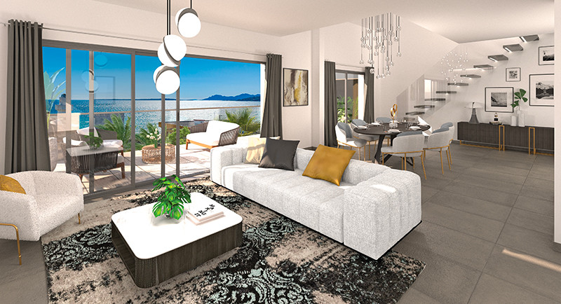 Antibes Juan les Pins, Franska Rivieran, lägenhet, 200m från havet, strandpromenad, utsikt, hav, terrass, jacuzzi