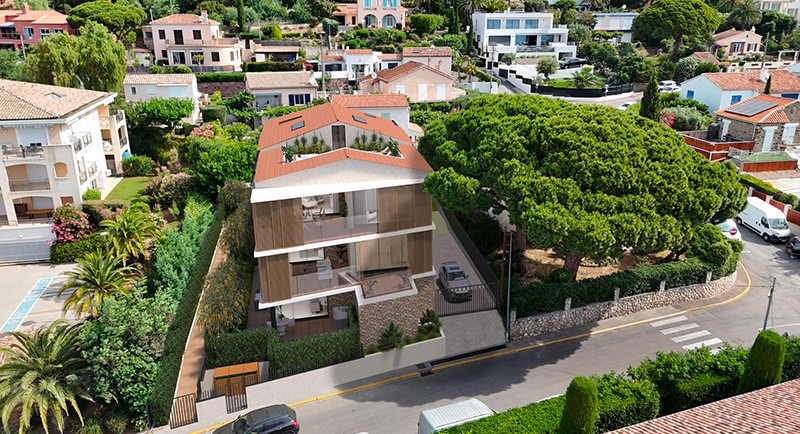 Real estate France, French Riviera, Les Issambres, Sainte Maxime, apartment, 2 3 bedrooms, terrace, sea view, close sea and city, penthouse