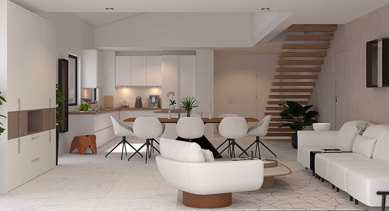 Real estate France, French Riviera, Les Issambres, Sainte Maxime, apartment, 2 3 bedrooms, terrace, sea view, close sea and city, penthouse