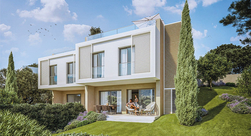 Fast ejendom Frankrig, Franske Riviera, Roquette sur Siagne, Cannes, køb, salg af villa, hus, have, swimmingpool, tagterrasse