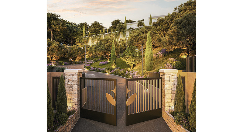 Fast ejendom Frankrig, Franske Riviera, Roquette sur Siagne, Cannes, køb, salg af villa, hus, have, swimmingpool, tagterrasse