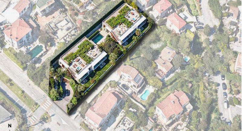 Real estate France, Côte d'Azur, French Riviera, buy apartment, terrace, sea view, swimming pool EZE