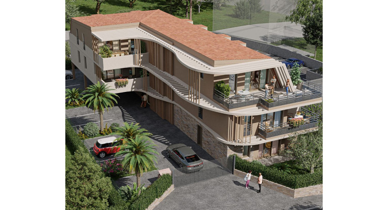 Immobilier, Achat, vente, appartement, Villeneuve Loubet, Côte d'Azur, terrasse, vue mer, proche plage, proche commerces, restaurants, neuf