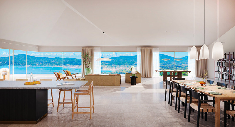 Immobilier Saint Tropez, Sainte Maxime, Grimaud, Beauvallon, villa, vue mer, piscine, jardin, terrasse, luxe, domaine d'exception, villa d'architecte