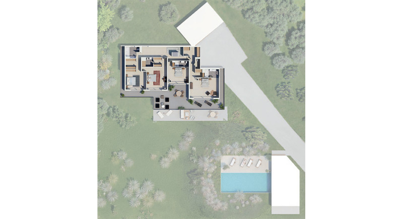 Immobilier Saint Tropez, Sainte Maxime, Grimaud, Beauvallon, villa, vue mer, piscine, jardin, terrasse, luxe, domaine d'exception, villa d'architecte