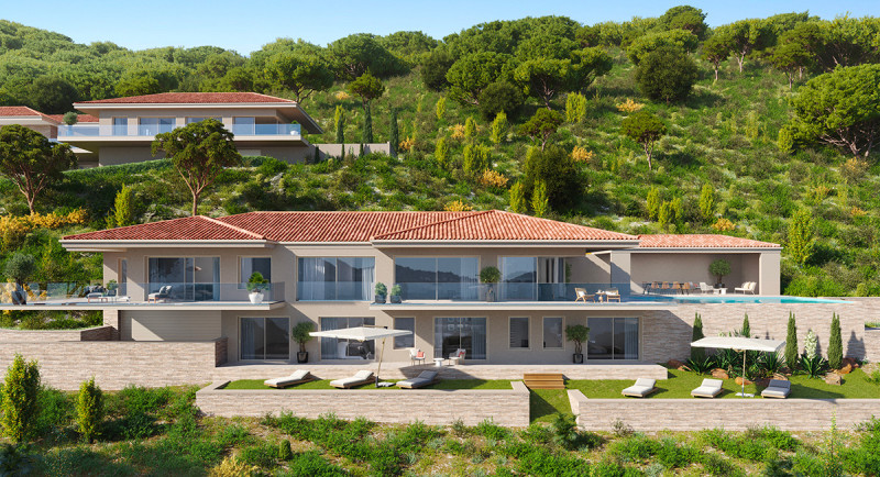 France, French Riviera, Saint Tropez, Sainte Maxime, Grimaud, Villa, house, sea view, swimming pool, terrace, luxurious, domaine