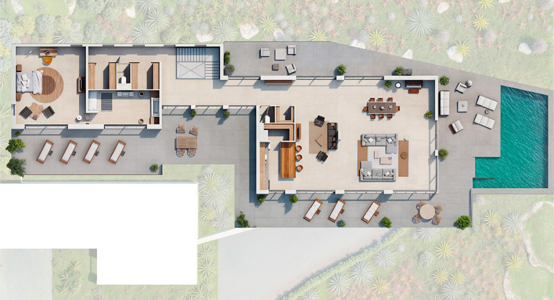 Frankrike, Franska Rivieran, Saint Tropez, Sainte Maxime, Grimaud, Villa, hus, havsutsikt, pool, terrass, lyxigt, domaine