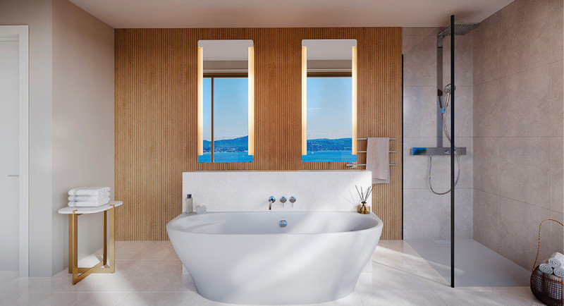 Frankrike, Franske Rivieraen, Saint Tropez, Sainte Maxime, Grimaud, Villa, hus, havutsikt, svømmebasseng, terrasse, luksuriøs, domaine