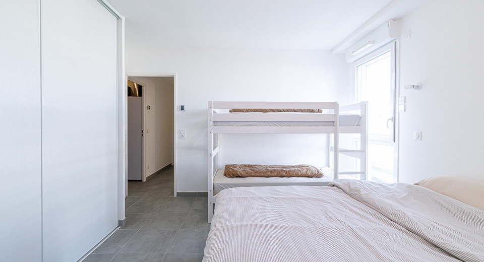 Immobilier Cannes La Bocca, vente, achat appartement 3 pièces, dernier étage, grande terrasse, piscine