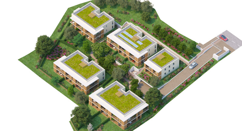Immobilier neuf, residence, Nice, Corniche Fleurie, appartement, jardin, terrasse, vue, achat, vente