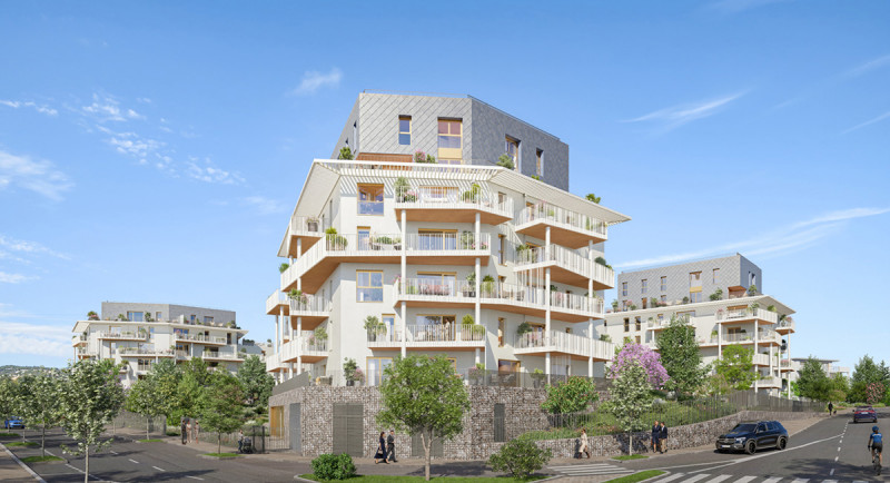 Real estate, France, apartment, residence, Nice, Cimiez, terrace, sea view, penthouse, roof terrace, jacuzzi