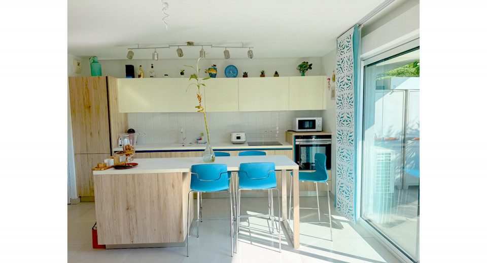 Achat appartement, 2 pièces, 1 chambre, jardin, terrasse, bijou plage, immobilier Antibes Juan les Pins, France, cote d'Azur