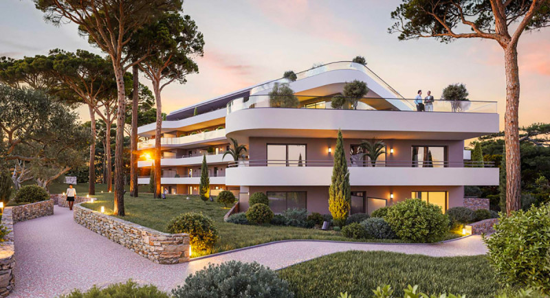 Ejendomsmægler Antibes, lejlighed, havudsigt, terrasse, swimmingpool, Riviera, Côte d'Azur