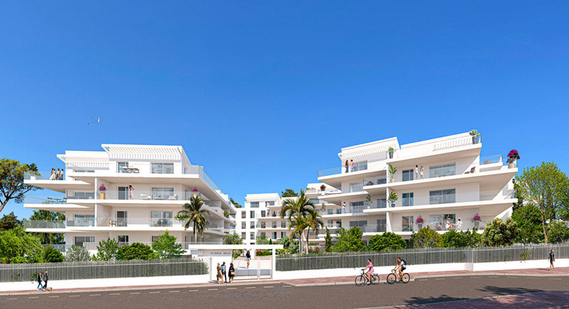 Immobilier Cannes, cote d'Azur, residence neuve, appartement, terrasse, piscine, centre ville, Montfleury