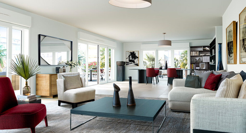 Immobilier Cannes, cote d'Azur, residence neuve, appartement, terrasse, piscine, centre ville, Montfleury